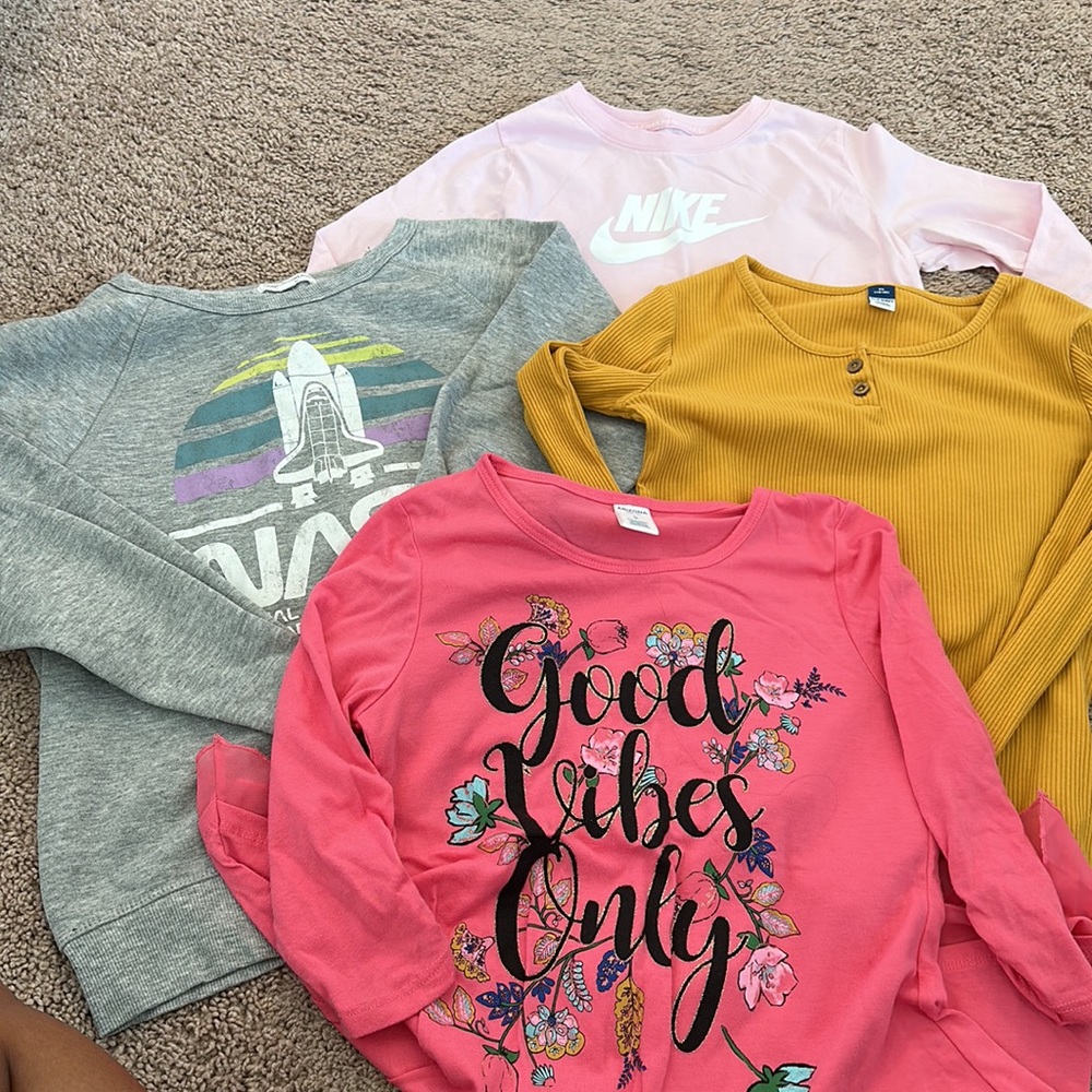 Girls Long Sleeve Bundle size 14